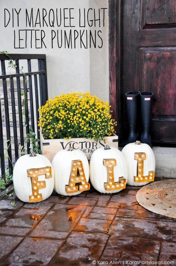 15 Cheap and Easy Fall Porch Decor Ideas (Part 2) - Fall Porch Decor Ideas, fall porch decor, DIY Fall Porch Decor Ideas