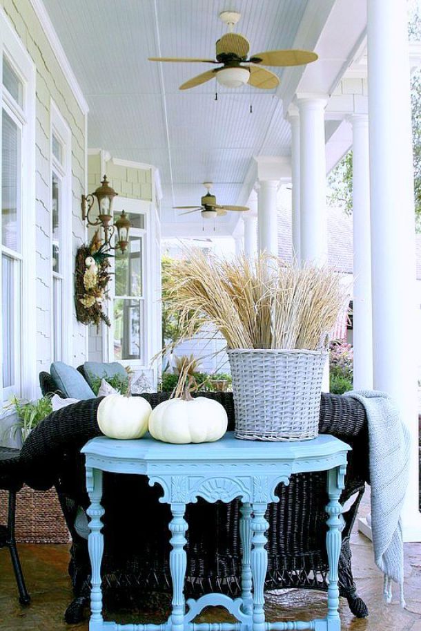 15 Cheap and Easy Fall Porch Decor Ideas (Part 1) - Fall Porch Decor Ideas, DIY Fall Porch Decor Ideas, DIY Fall Porch