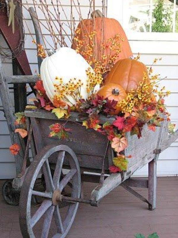 15 Cheap and Easy Fall Porch Decor Ideas (Part 1) - Fall Porch Decor Ideas, DIY Fall Porch Decor Ideas, DIY Fall Porch