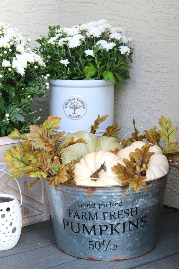 15 Cheap and Easy Fall Porch Decor Ideas (Part 1) - Fall Porch Decor Ideas, DIY Fall Porch Decor Ideas, DIY Fall Porch