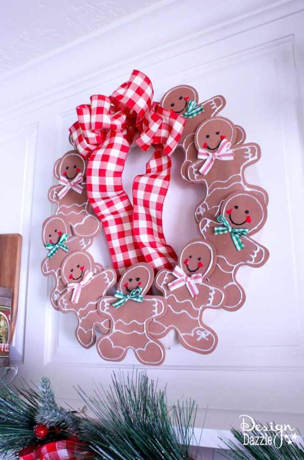 15 DIY Christmas Wreath Ideas (Part 2) - DIY Wreath Ideas, DIY Christmas Wreath Ideas, Diy Christmas, Christmas Wreath Ideas