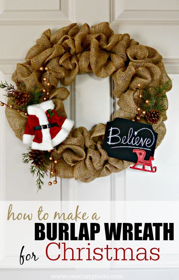 15 DIY Christmas Wreath Ideas (Part 2) - DIY Wreath Ideas, DIY Christmas Wreath Ideas, Diy Christmas, Christmas Wreath Ideas