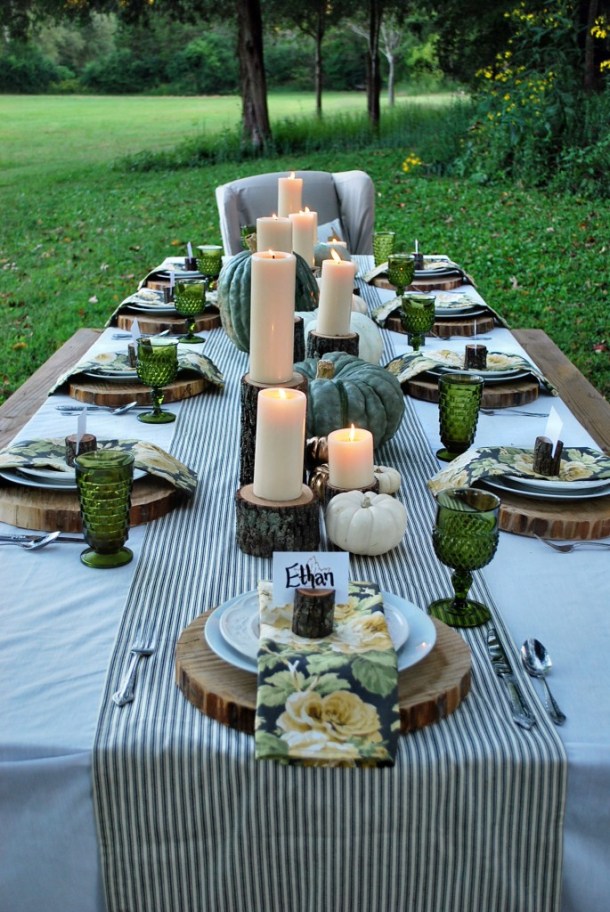 16 Pretty Thanksgiving Tablescape Ideas - Thanksgiving Tablescape Ideas, Thanksgiving Tablescape, Thanksgiving Decorating, Tablescape Ideas, DIY Thanksgiving Decorating Ideas, DIY Ideas for Thanksgiving Decorations