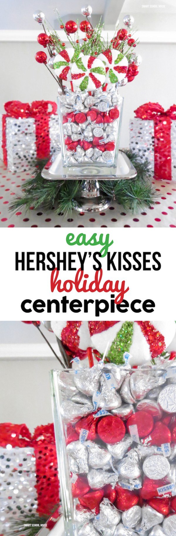 15 Best DIY Christmas Centerpieces (Part 3) - DIY Christmas Centerpieces, Diy Christmas, diy centerpiece, Christmas Centerpieces