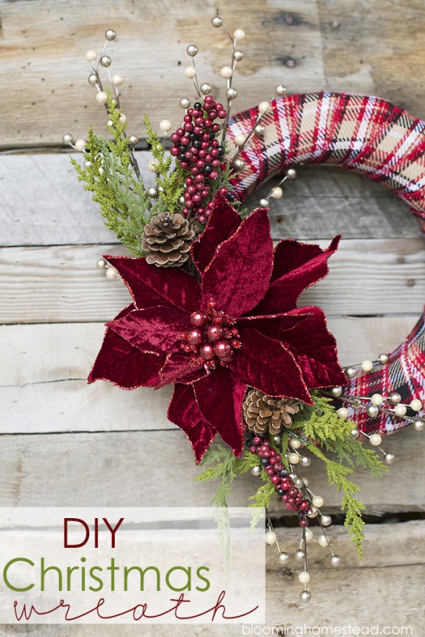 15 DIY Christmas Wreath Ideas (Part 2) - DIY Wreath Ideas, DIY Christmas Wreath Ideas, Diy Christmas, Christmas Wreath Ideas