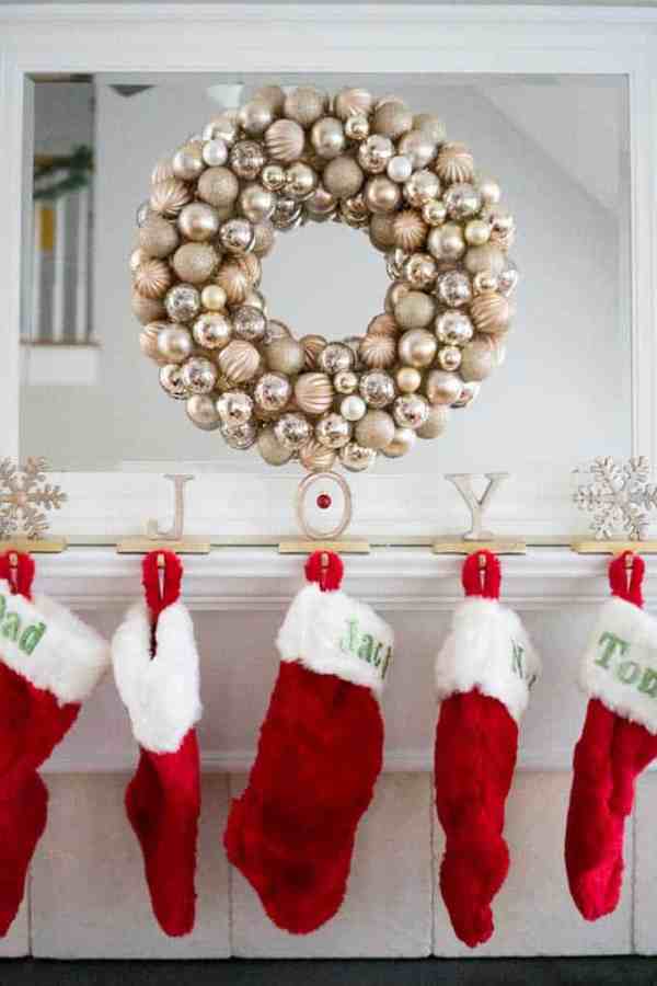 15 DIY Christmas Wreath Ideas (Part 2) - DIY Wreath Ideas, DIY Christmas Wreath Ideas, Diy Christmas, Christmas Wreath Ideas