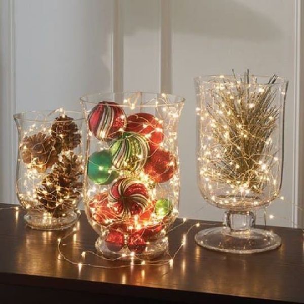 15 Best DIY Christmas Centerpieces (Part 1) - DIY Christmas Centerpieces, Diy Christmas, diy centerpiece, Christmas Centerpieces