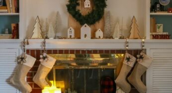 15 Rustic Christmas Mantel Decor Ideas