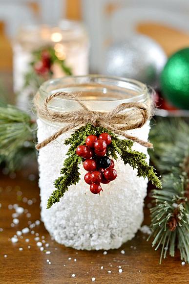 15 Magical Christmas Mason Jar DIY Projects - Mason Jar DIY Projects, Magical Christmas Mason Jar DIY Projects, Christmas Mason Jar