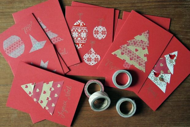 15 DIY Christmas Card Ideas - diy christmas cards, DIY Christmas Card Ideas, DIY Christmas Card