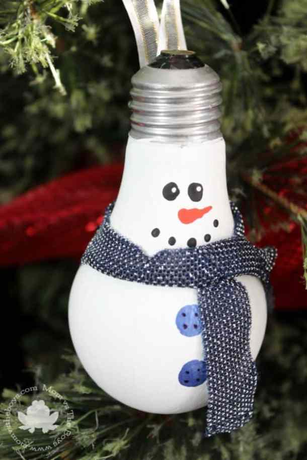 15 Easy DIY Christmas Ornaments - DIY Christmas Ornaments Kids Can Make, Diy Christmas ornaments