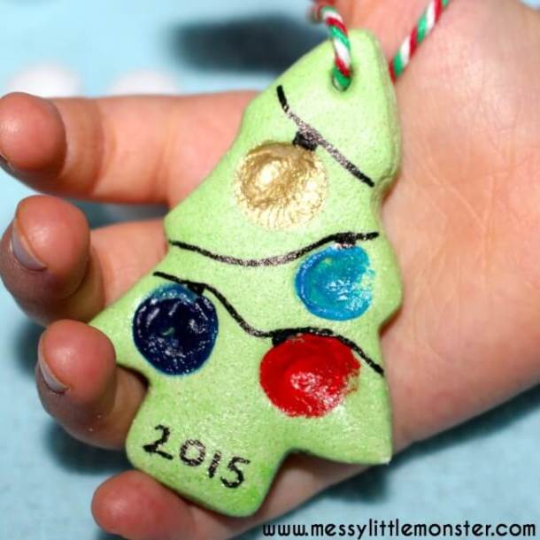 15 Easy DIY Christmas Ornaments - DIY Christmas Ornaments Kids Can Make, Diy Christmas ornaments