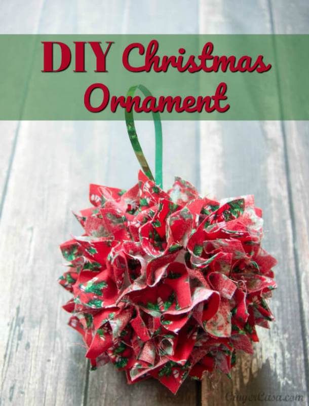 15 Easy DIY Christmas Ornaments - DIY Christmas Ornaments Kids Can Make, Diy Christmas ornaments