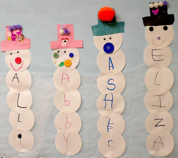 15 Easy and Cute Snowman Crafts for Kids to Make - Snowman Crafts for Kids, snowman crafts, diy snowman, 15 Cute Snowman Craft and Food Ideas