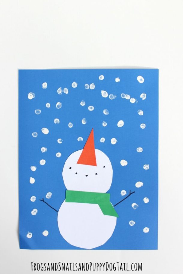 15 Easy and Cute Snowman Crafts for Kids to Make - Snowman Crafts for Kids, snowman crafts, diy snowman, 15 Cute Snowman Craft and Food Ideas