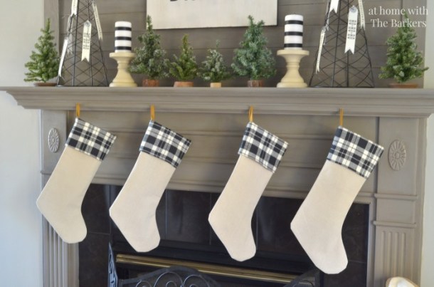 15 Easy Handmade Christmas Stockings (Part 1) - DIY Christmas Stocking Ideas, Diy Christmas stocking, Christmas Stockings