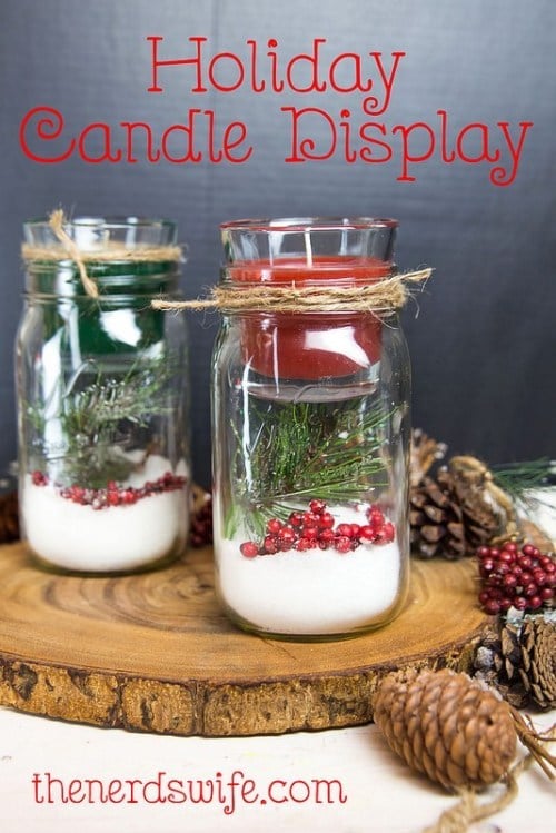 15 DIY Rustic Holiday Candles and Luminaries - DIY Rustic Luminaries, DIY Rustic Holiday Candles and Luminaries, DIY Rustic Holiday, DIY Halloween Lanterns And Luminaries, DIY Candles and Luminaries