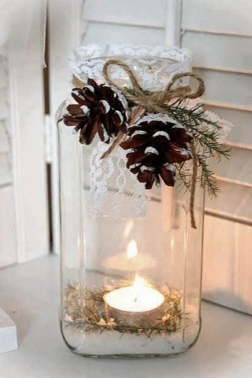 15 DIY Rustic Holiday Candles and Luminaries - DIY Rustic Luminaries, DIY Rustic Holiday Candles and Luminaries, DIY Rustic Holiday, DIY Halloween Lanterns And Luminaries, DIY Candles and Luminaries