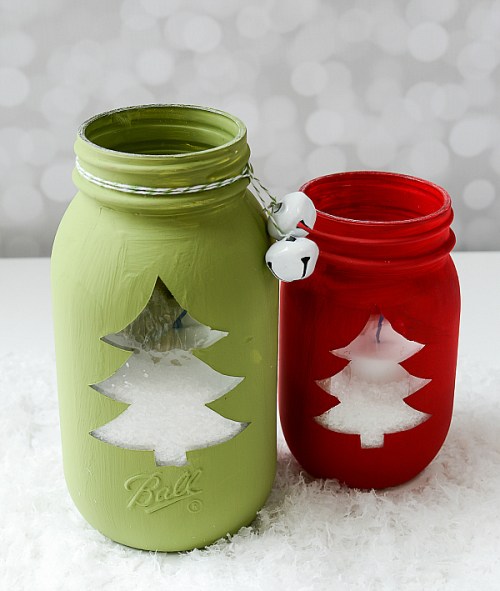 15 Mason Jar Christmas Craft Ideas - Mason Jar Craft Ideas, Mason Jar Christmas Craft Ideas, Mason Jar Christmas