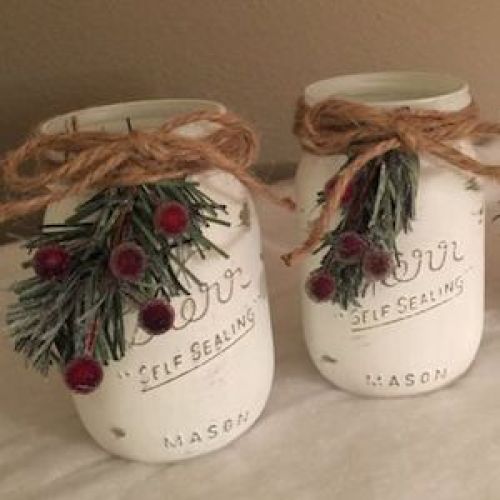 15 Mason Jar Christmas Craft Ideas - Mason Jar Craft Ideas, Mason Jar Christmas Craft Ideas, Mason Jar Christmas