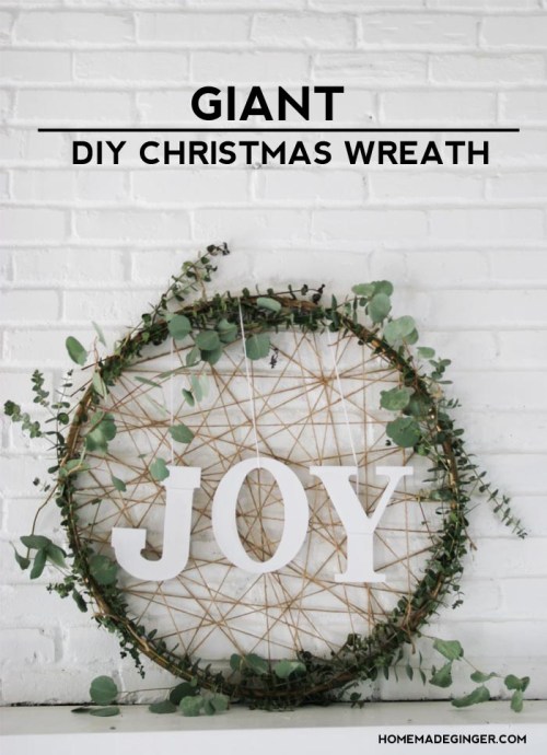 17 Cool DIY Rustic Christmas Wreath Ideas - DIY Rustic Christmas Wreath Ideas, DIY Rustic Christmas Wreath, DIY Rustic Christmas ideas, DIY Christmas Wreath Ideas