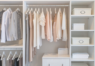 5 Principles of the Minimalist Wardrobe — and Why It Works - wardrobe, Minimalist Wardrobe, interior design, home design