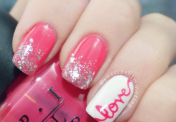 15 Nail Art Ideas for Valentine's Day (Part 2) - Nail Art Ideas for Valentine's Day, nail art ideas, Anti Valentine's Day Nail Art Ideas, Anti Valentine's Day Nail Art