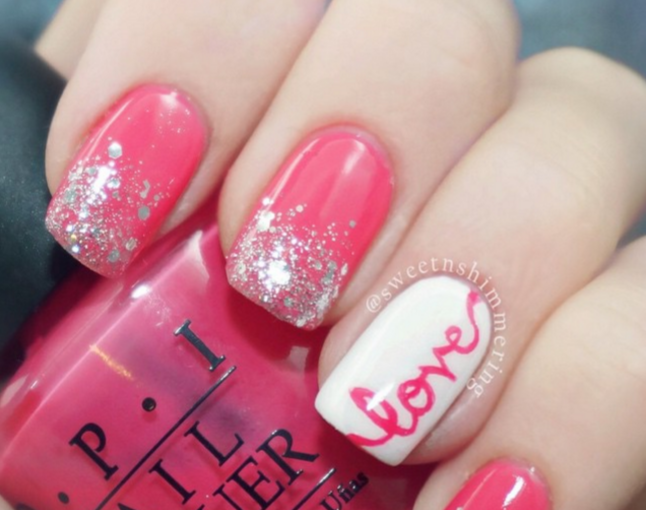 15 Nail Art Ideas for Valentine's Day (Part 2) 15 Nail Art Ideas for Valentine's Day (Part 2) - Nail Art Ideas for Valentine's Day, nail art ideas, Anti Valentine's Day Nail Art Ideas, Anti Valentine's Day Nail Art