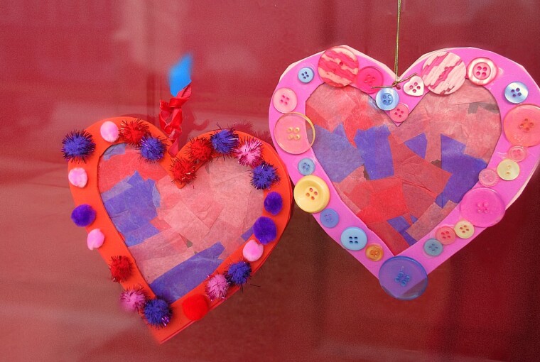16 Adorable Valentine's Day Heart Crafts for Kids 16 Adorable Valentine's Day Heart Crafts for Kids - Valentine's Day Heart Crafts for Kids, Valentine's Day Crafts for Kids, DIY Valentine's Day Crafts for Kids, DIY Valentine's Day Crafts
