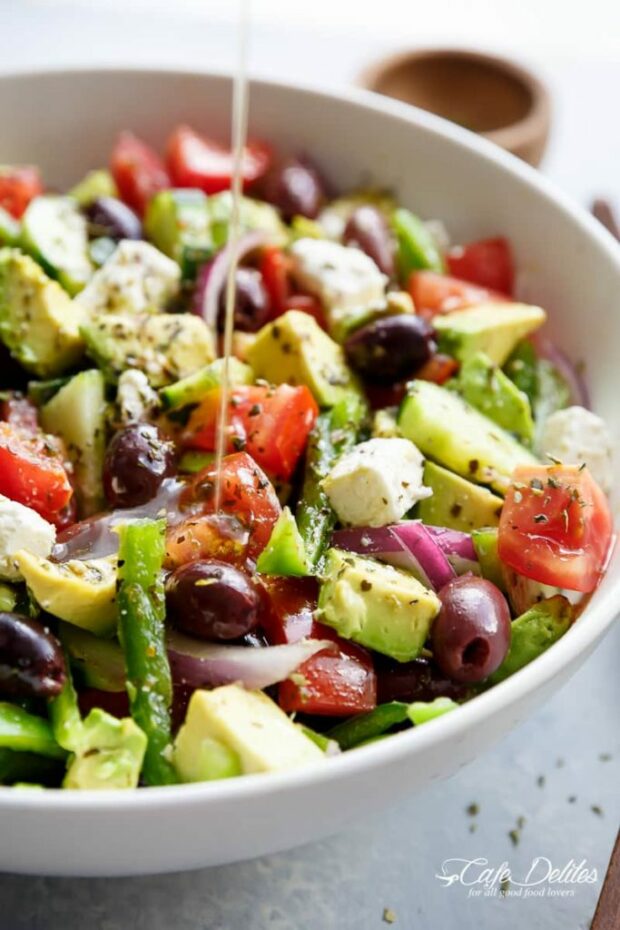 15 Healthy Vegetarian Salad Recipes - Vegetarian Salad Recipes, Vegetarian Salad, vegetarian, Low Carb Vegetarian Meals, Healthy Vegetarian Salad Recipes