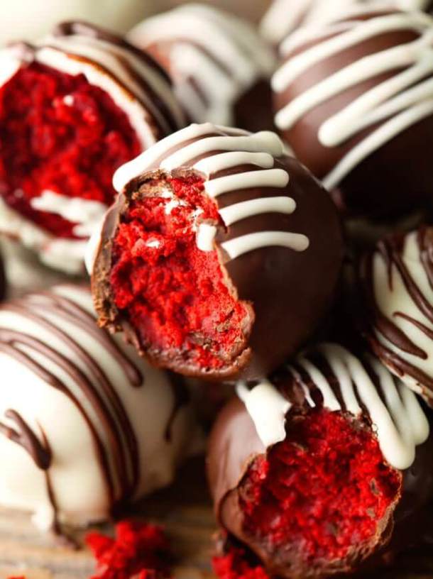 15 Valentine's Day Truffle Recipes (Part 1) - Valentine's Day Truffle Recipes, Valentine's day recipes, Valentine's day desserts, Truffle Recipes