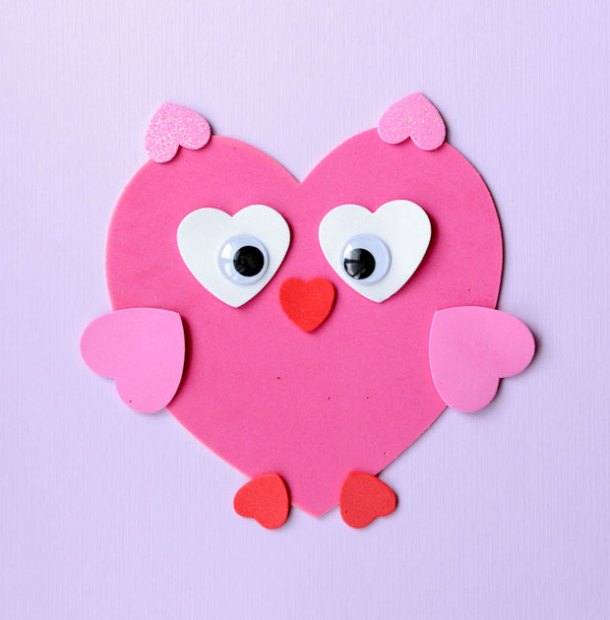 16 Adorable Valentine's Day Heart Crafts for Kids - Valentine's Day Heart Crafts for Kids, Valentine's Day Crafts for Kids, DIY Valentine's Day Crafts for Kids, DIY Valentine's Day Crafts