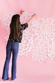 15 Super Easy Paper Snowflake Craft Ideas - Paper Snowflakes, Paper Snowflake Craft Ideas, Paper Snowflake, diy Paper Snowflakes