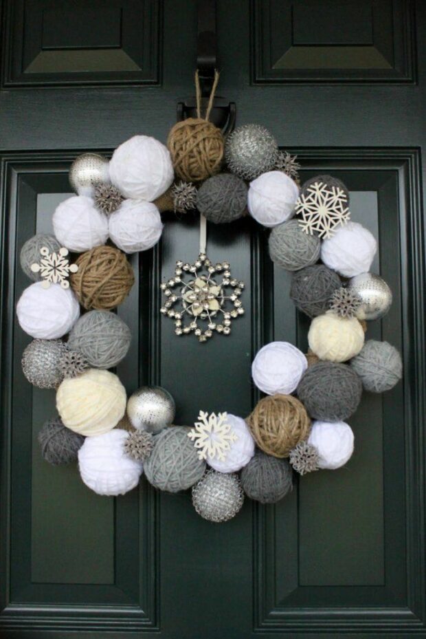 Best DIY Winter Wreaths - DIY Winter Wreaths, diy winter decor, diy winter accessories, diy winter