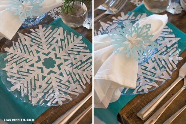 15 Super Easy Paper Snowflake Craft Ideas - Paper Snowflakes, Paper Snowflake Craft Ideas, Paper Snowflake, diy Paper Snowflakes