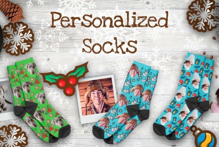 Personalized Socks - How To Stay Warm And Fun On Winter Evenings - winter, socks, personalized socks, gift