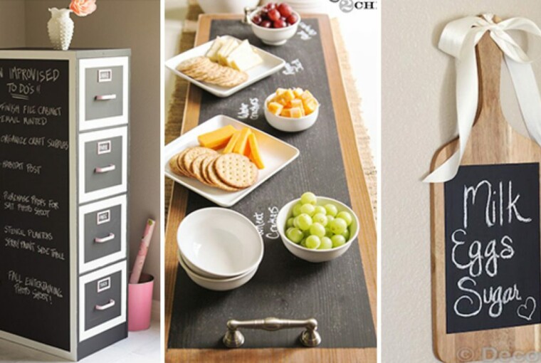 Creative DIY Chalkboard Projects (Part 1) Creative DIY Chalkboard Projects (Part 1) - DIY Chalkboard Projects, DIY Chalkboard, Chalkboard Projects