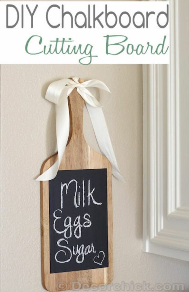 Creative DIY Chalkboard Projects (Part 2) - DIY Chalkboard Projects, DIY Chalkboard, Chalkboard Projects