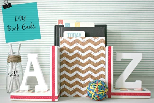 14 Cool DIY Bookends That Are Easy to Make 14 Cool DIY Bookends That Are Easy to Make - DIY Bookends, Bookends