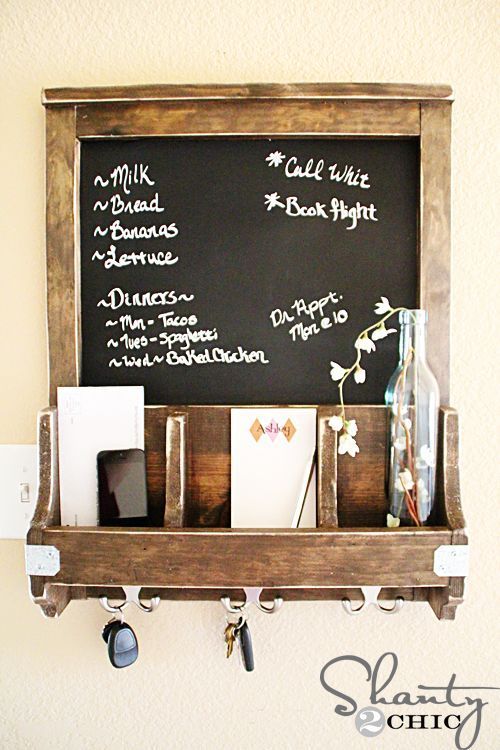 Creative DIY Chalkboard Projects (Part 1) - DIY Chalkboard Projects, DIY Chalkboard, Chalkboard Projects