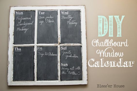 Creative DIY Chalkboard Projects (Part 1) - DIY Chalkboard Projects, DIY Chalkboard, Chalkboard Projects