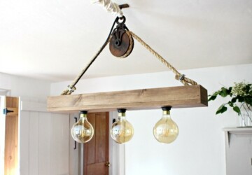 15 DIY Light Fixtures You Can Make - DIY Light Fixtures, DIY Light Fixture