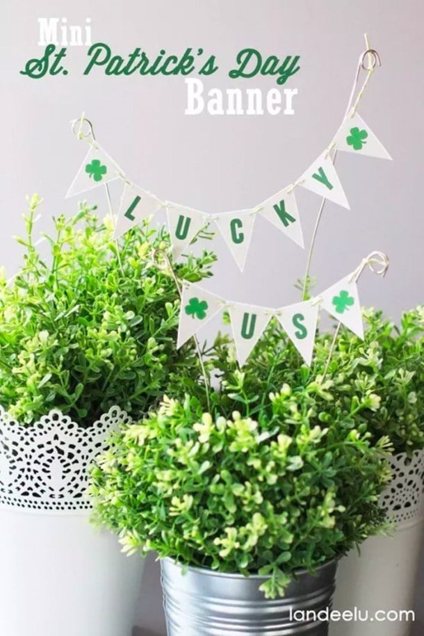 Best DIY St. Patrick's Day Decorations and Ideas (Part 1) - St. Patrick's Day Decorations, Diy St. Patrick's Day Decorations, DIY St. Patrick's Day Decor, DIY Decoration Ideas For St. Patrick's Day