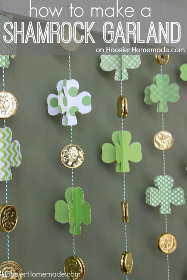 Best DIY St. Patrick's Day Decorations and Ideas (Part 1) - St. Patrick's Day Decorations, Diy St. Patrick's Day Decorations, DIY St. Patrick's Day Decor, DIY Decoration Ideas For St. Patrick's Day