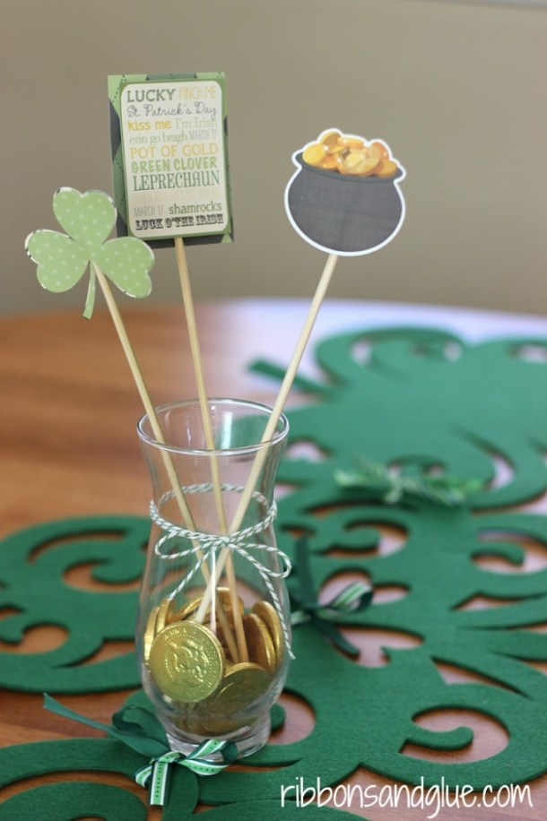 Easy DIY St. Patrick's Day Decorations (Part 3) - Diy St. Patrick's Day Decorations, DIY St. Patrick's Day Decor, DIY St. Patrick's Day