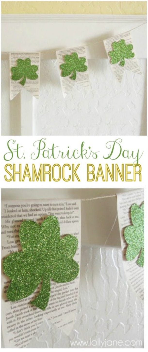 Easy DIY St. Patrick's Day Decorations (Part 3) - Diy St. Patrick's Day Decorations, DIY St. Patrick's Day Decor, DIY St. Patrick's Day