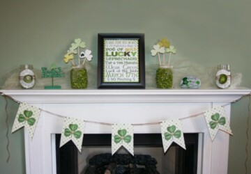 Awesome DIY St. Patrick's Day Decor Projects to Make (Part 5) - Diy St. Patrick's Day Decorations, DIY St. Patrick's Day Decoration, DIY St. Patrick's Day Decor, DIY St. Patrick's Day