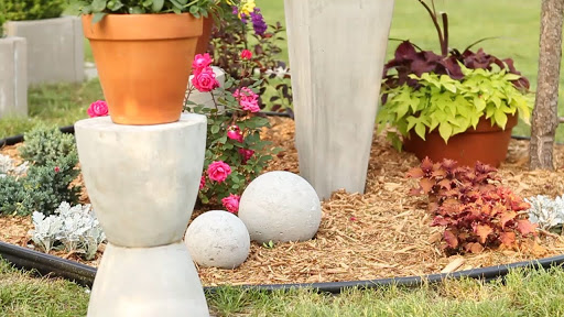 Creative Cement Projects For The Garden