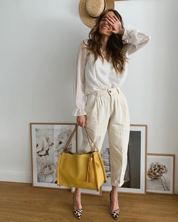 Color of The Season White: 13 Stylish Spring Outfit Ideas (Part 1)