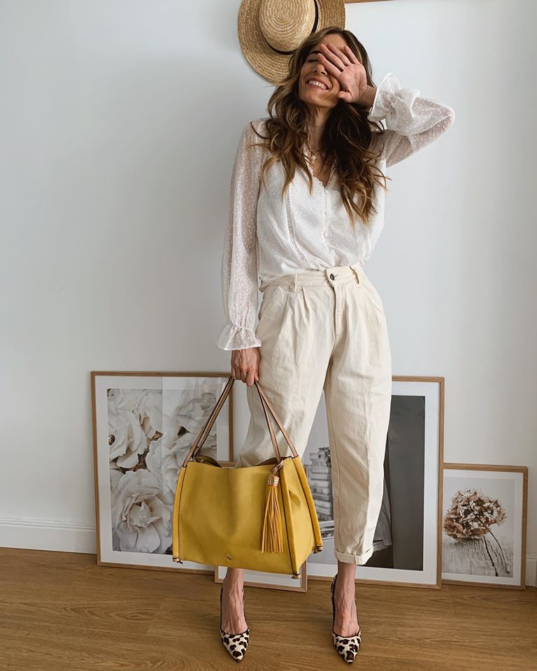 white spring outfits